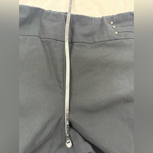 Old Navy Maternity Black Straight Leg Jeans Full Panel Size 18 - Picture 3 of 9